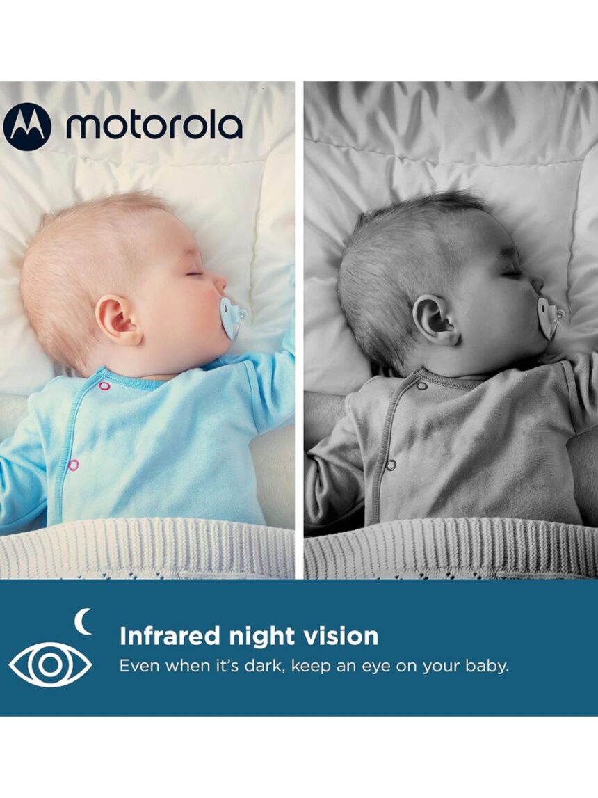 Motorola ενδοεπικοινωνία μωρού με κάμερα & οθόνη 5" m75 - Motorola