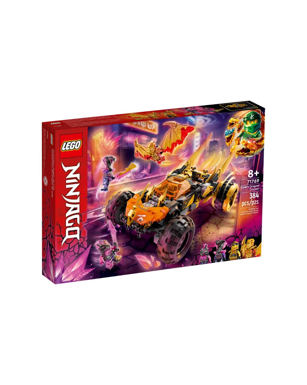 Lego ninjago cole’s dragon cruiser 71769