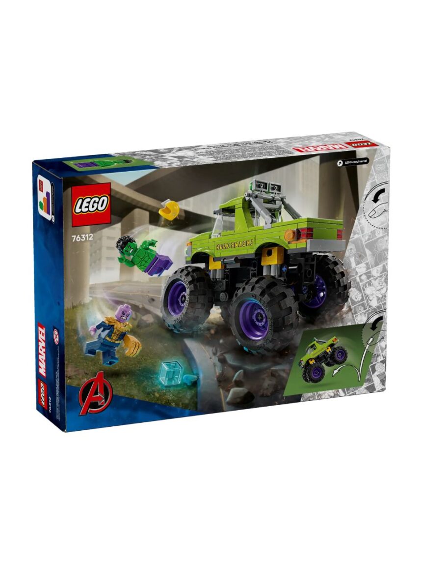 Lego marvel super heroes the hulk truck vs. thanos 76312 - Lego, Lego Marvel Super Heroes