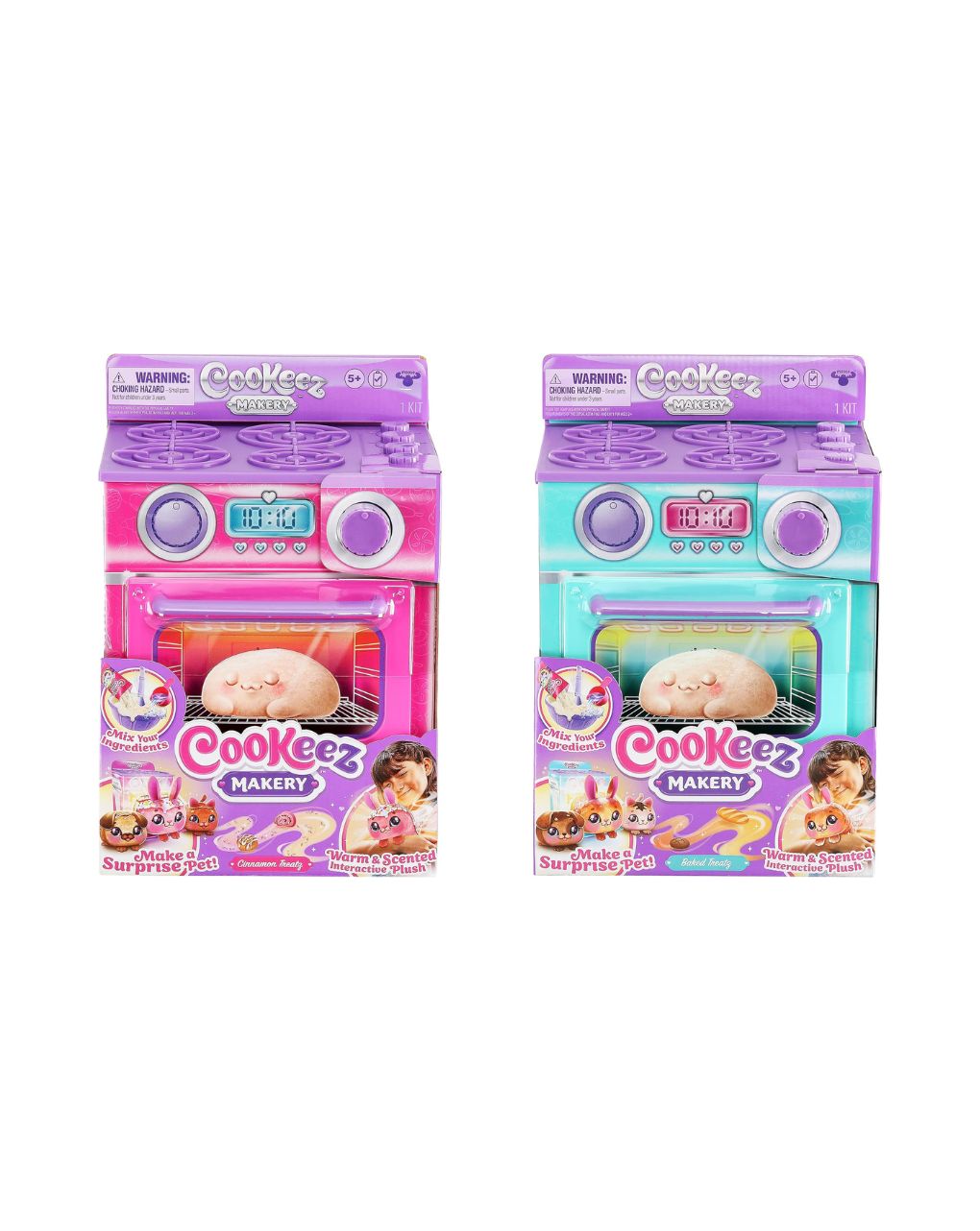 Cookeez makery μαγικό φουρνάκι με ζωάκι έκπληξη cke00000 (2 σχέδια)