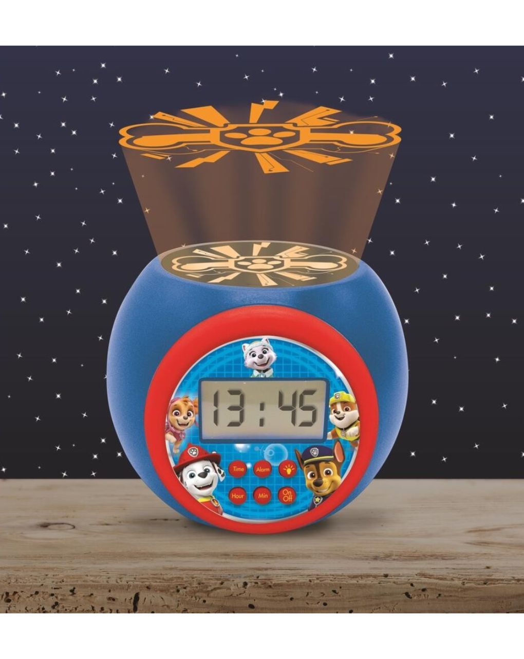 Lexibook paw patrol επιτραπέζιο ρολόι προτζέκτορας rl977pa - LEXIBOOK