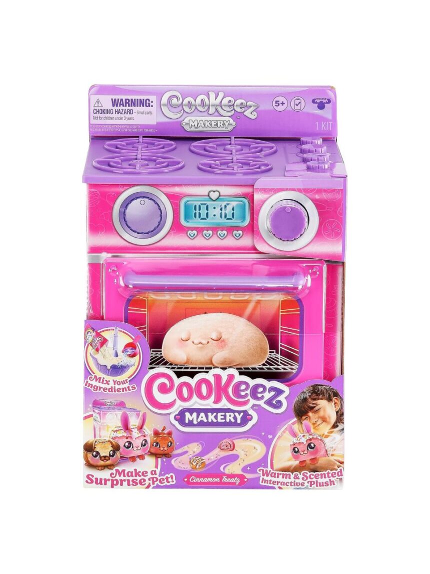 Cookeez makery μαγικό φουρνάκι με ζωάκι έκπληξη cinamon treats cke00100 - COOKEEZ MAKERY