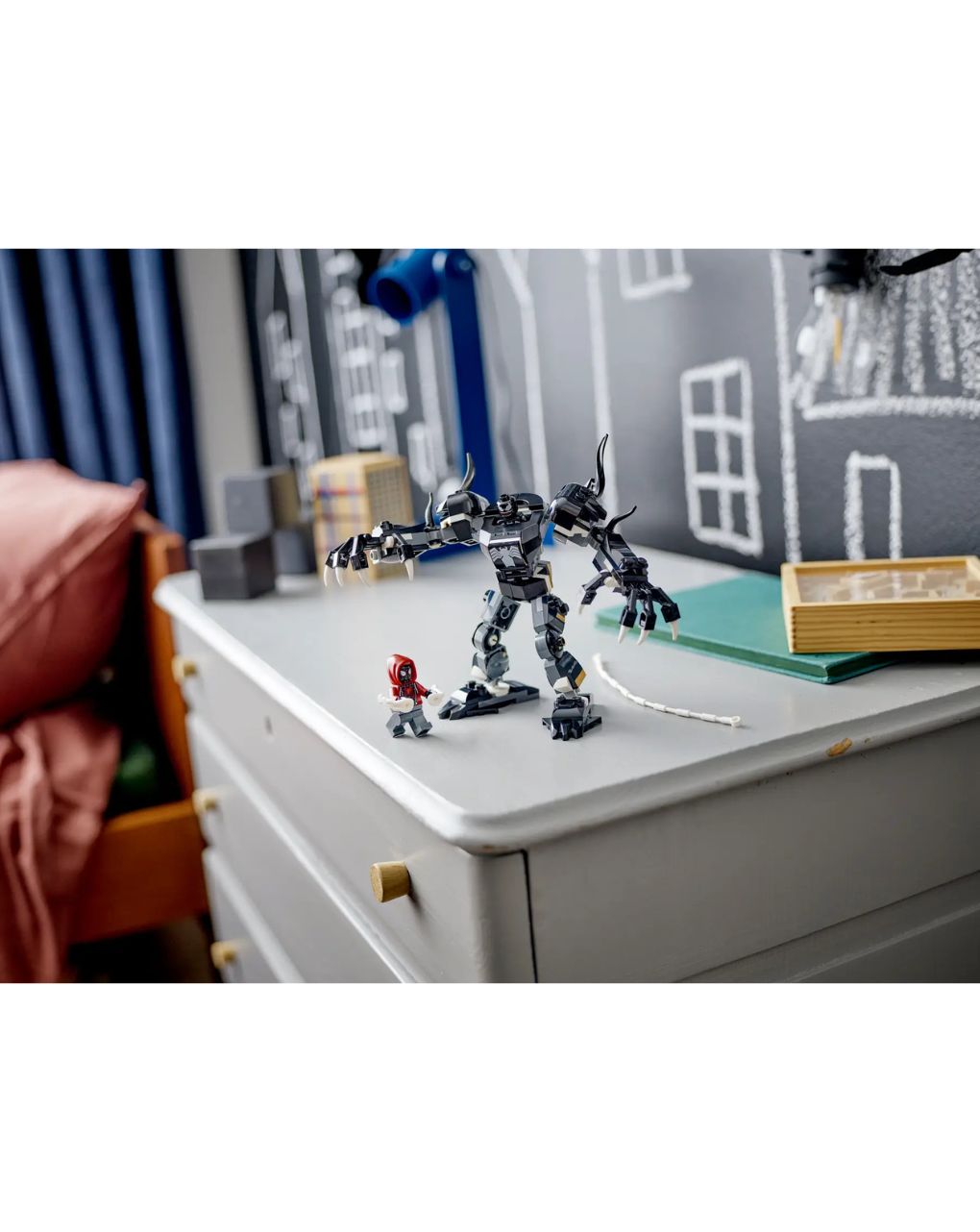 Lego super heroes venom mech armor vs. miles morales 76276 - Lego, LEGO Super Heroes