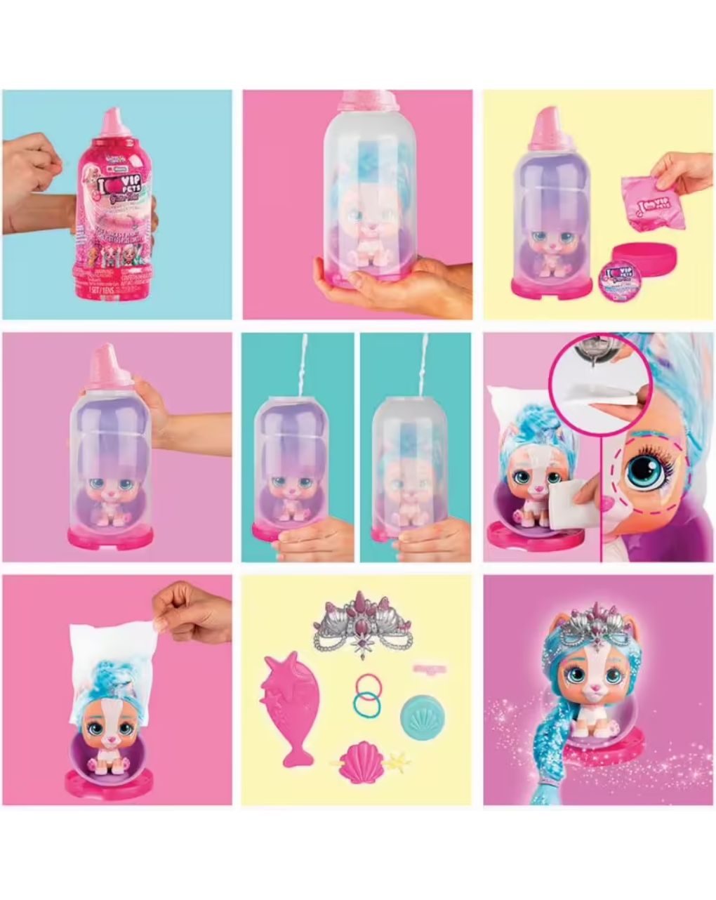 Vip pets σειρά 1 glitter twist 1013-71237 - AS Company