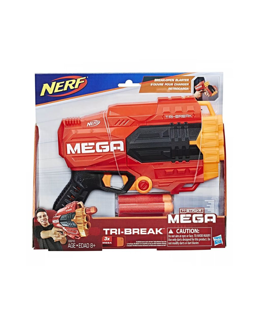 Nerf n-strike mega tri-break e0103