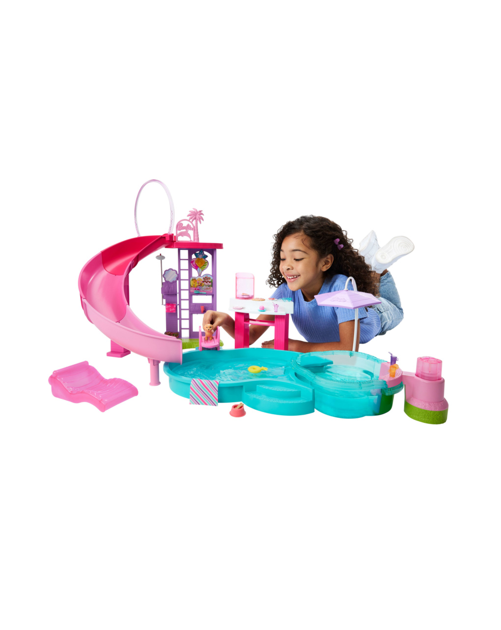 Barbie ονειρεμένη πισίνα jfp01 - BARBIE
