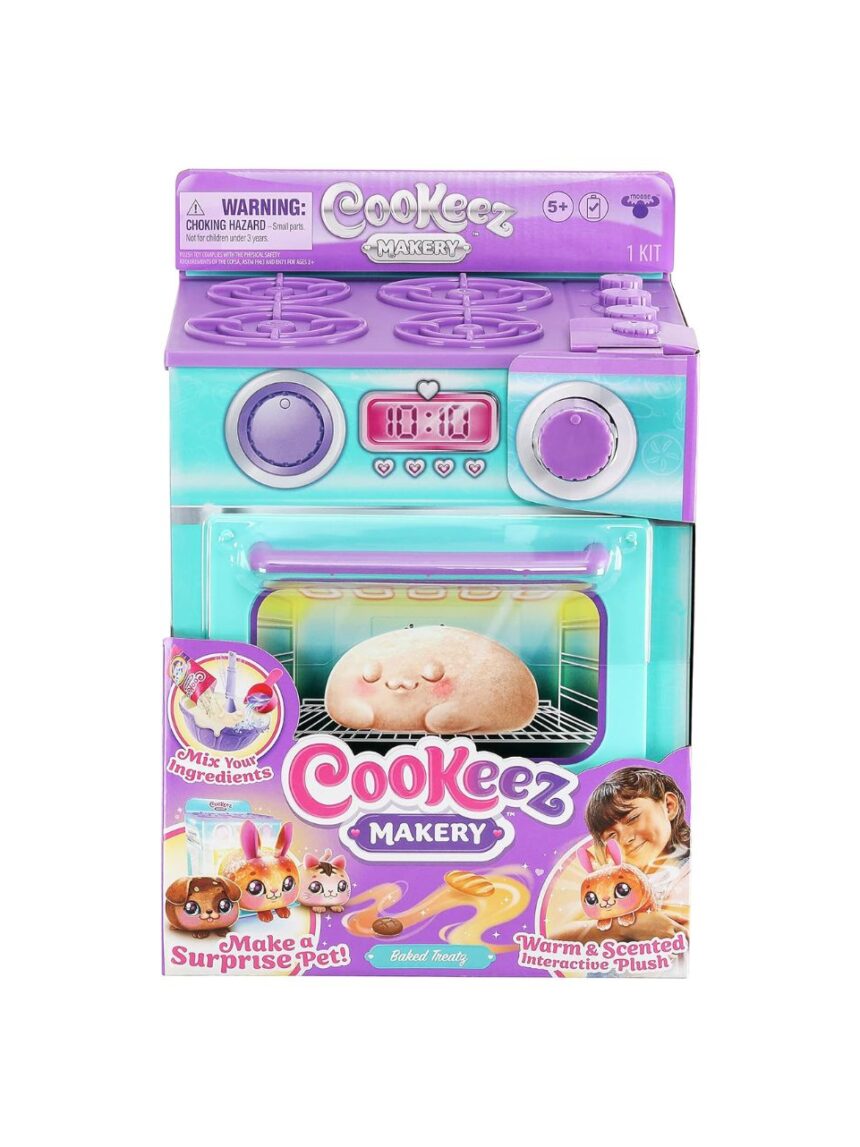 Cookeez makery μαγικό φουρνάκι με ζωάκι έκπληξη cke00000 (2 σχέδια) - Giochi Preziosi