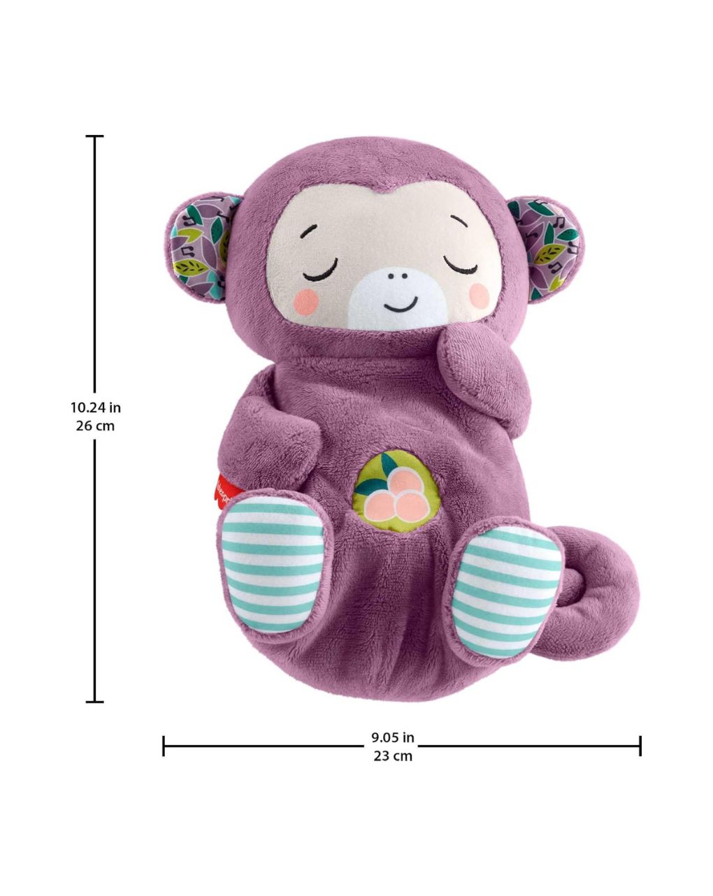 Fisher-price μαϊμουδάκι αγκαλιάς με κίνηση αναπνοής και μουσική jlh41 - Fisher-Price