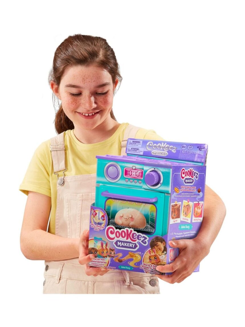 Cookeez makery μαγικό φουρνάκι με ζωάκι έκπληξη cke00000 (2 σχέδια) - Giochi Preziosi