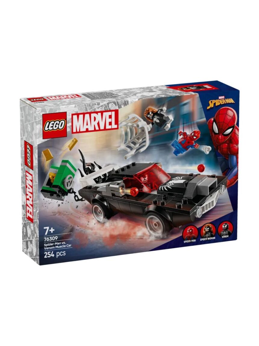 Lego super heroes spider-man vs. venom muscle car 76309 - Lego, LEGO Super Heroes