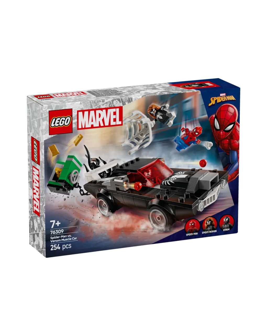 Lego super heroes spider-man vs. venom muscle car 76309 - Lego, LEGO Super Heroes
