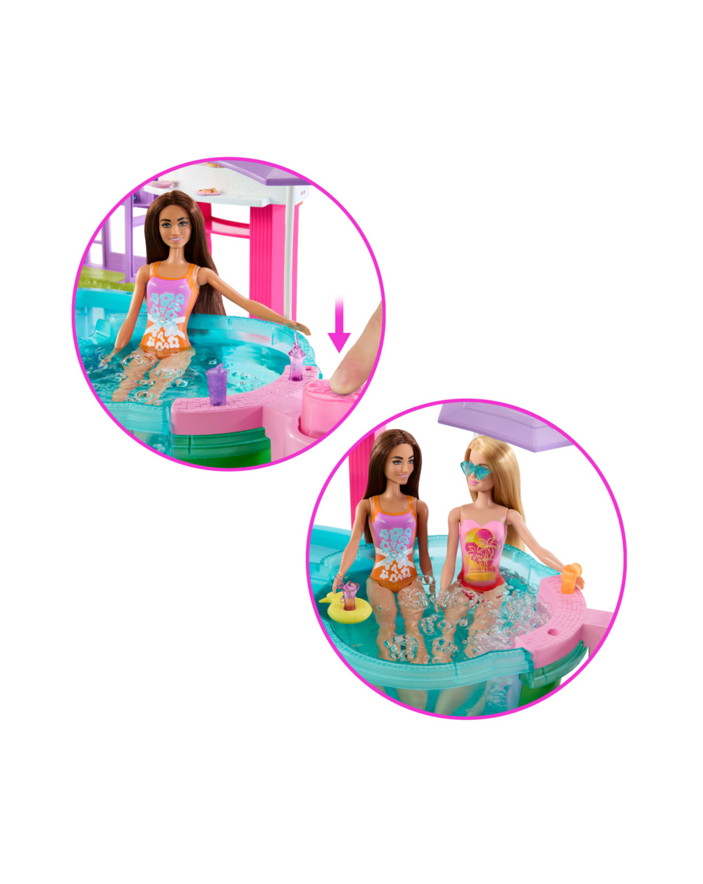 Barbie ονειρεμένη πισίνα jfp01 - BARBIE