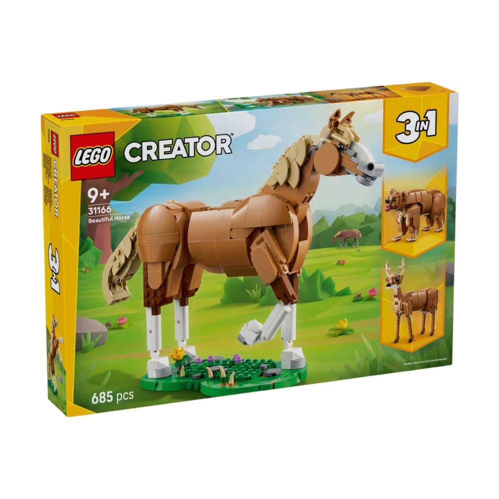 Lego creator 3 in 1 beautiful horse 31166