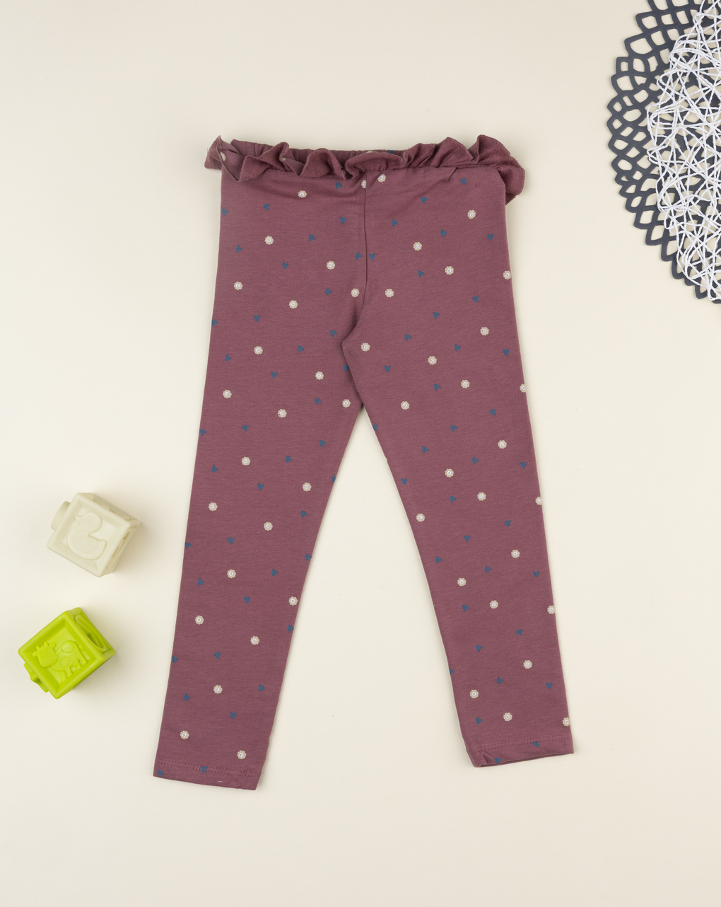 παιδικό κολάν ροζ φλοράλ για κορίτσι - Prénatal