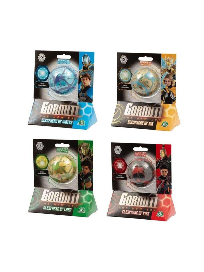 Gormiti the new era scion elesphere διαδραστική σφαίρα με φως grv01000 (4 σχέδια) - Gormiti