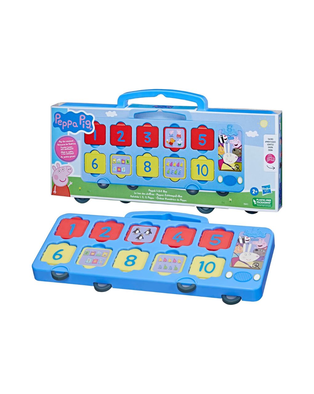 Peppa pig learn with peppas bus f6411 - Peppa Pig