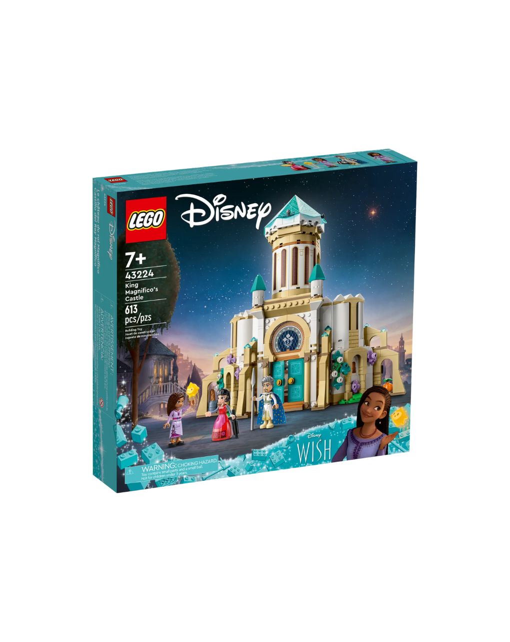 Lego disney princess king magnifico's castle 43224