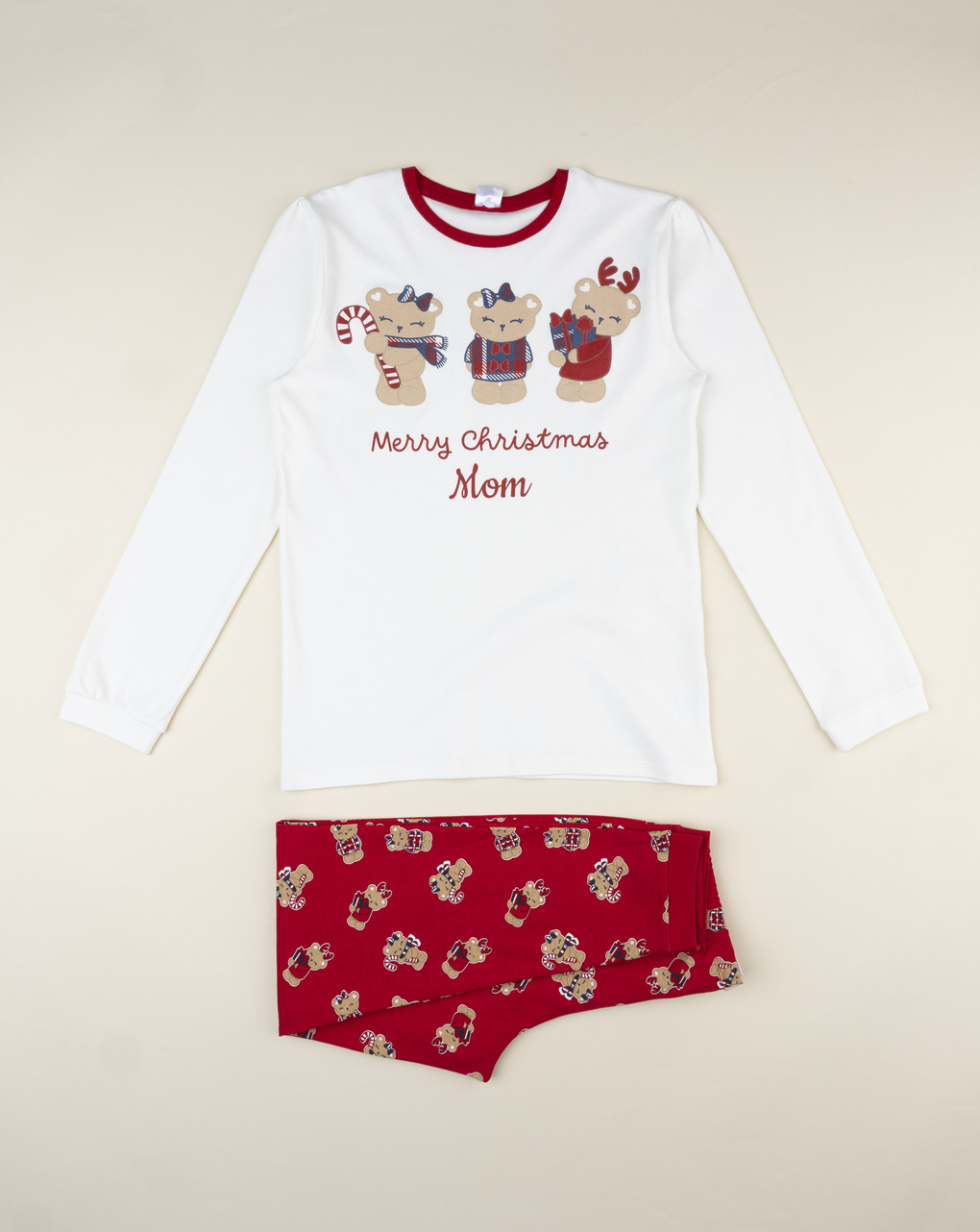 γυναικεία χριστουγεννιάτικη πιτζάμα εγκυμοσύνης teddies