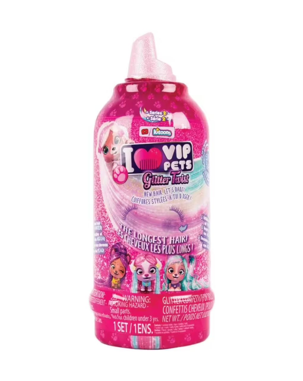 Vip pets σειρά 1 glitter twist 1013-71237 - AS Company
