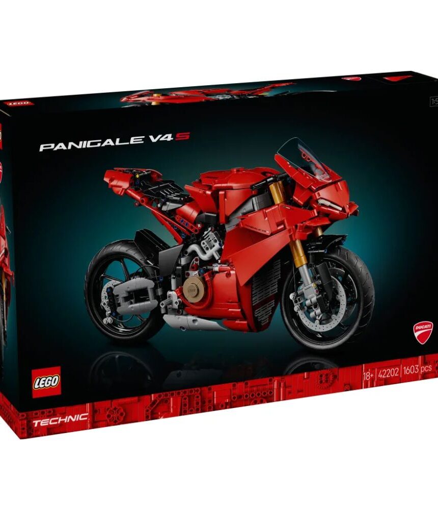 Lego technic ducati panigale v4 s motorcycle 42202 - Lego, Lego Technic