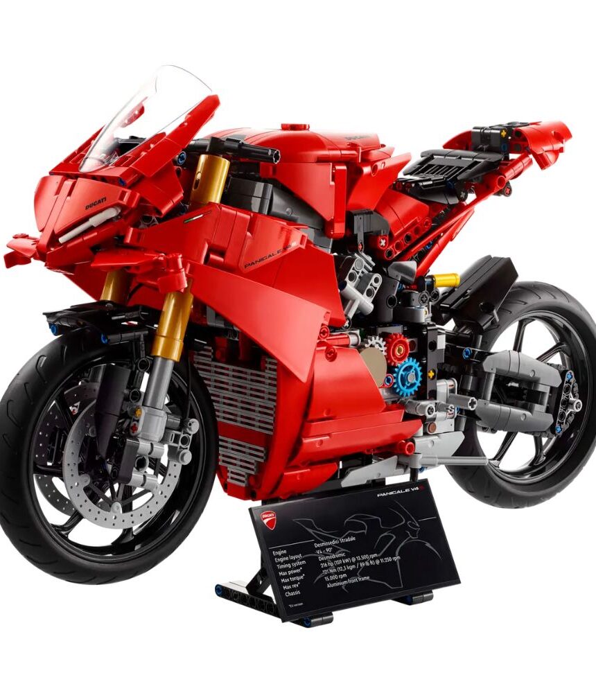 Lego technic ducati panigale v4 s motorcycle 42202 - Lego, Lego Technic