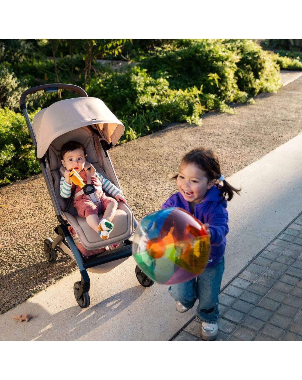 Joolz aer² buggy ελαφρύ καρότσι stone grey 320004 - Joolz
