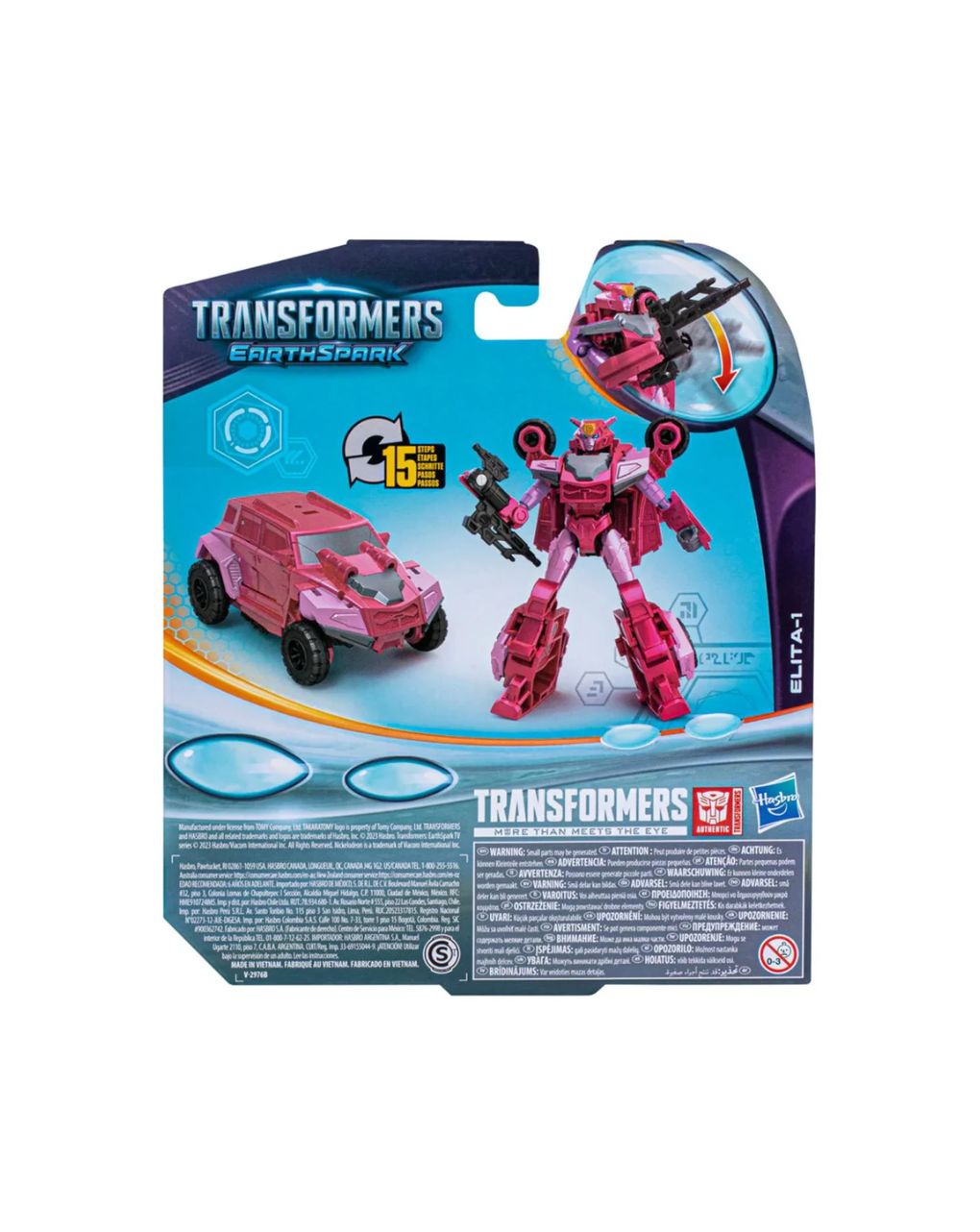 Transformers earthspark warrior elita-1 f6230 / f6725 - Hasbro