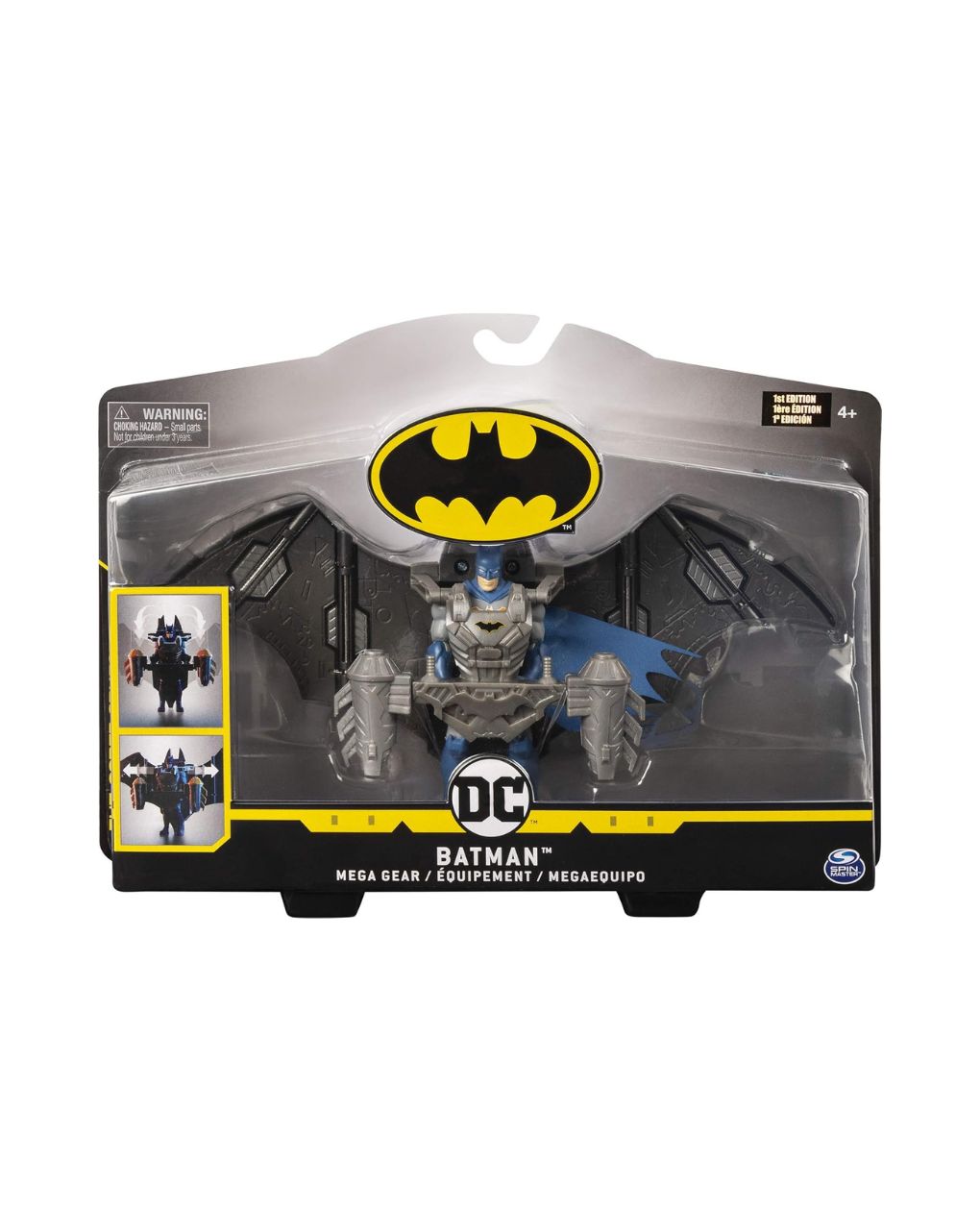 Batman deluxe φιγούρα 10cm mega οπλισμός μεταμόρφωσης 6055947 - Spin Master