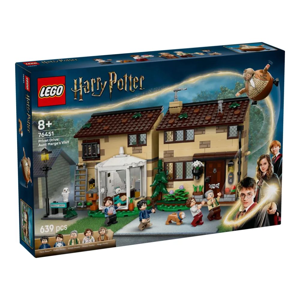 Lego harry potter privet drive: aunt marge's visit 76451