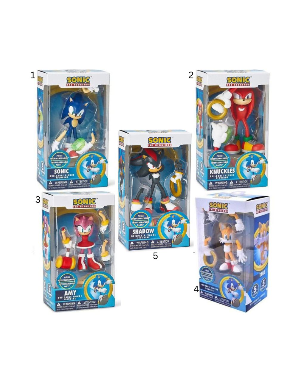 Gama brands sonic the hedgehog φιγούρα 10cm 10504129 (σχέδια)