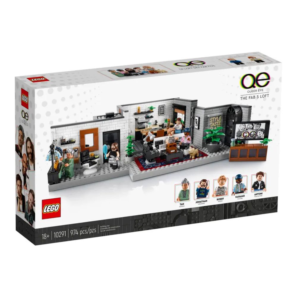 Lego creator expert queer eye the fab 5 loft (10291)