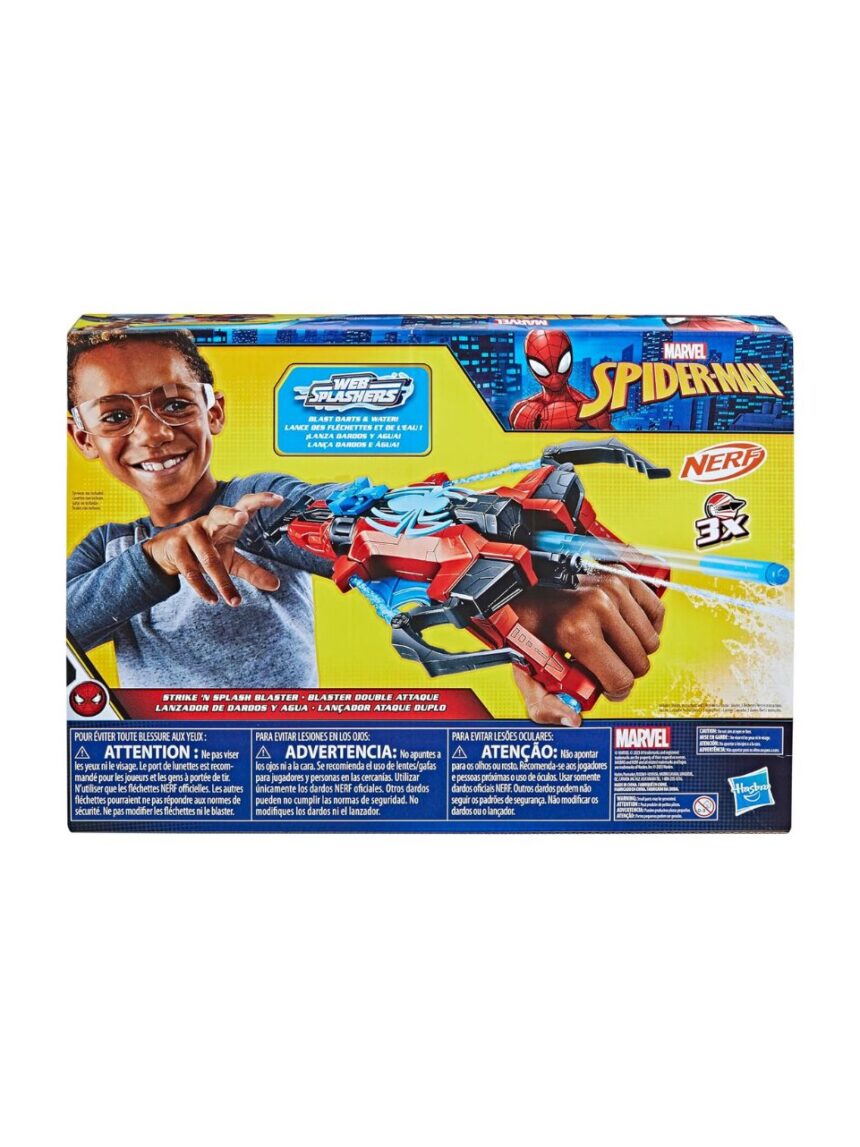 Nerf spider-man 2in1 water webs blaster f7852 - NERF