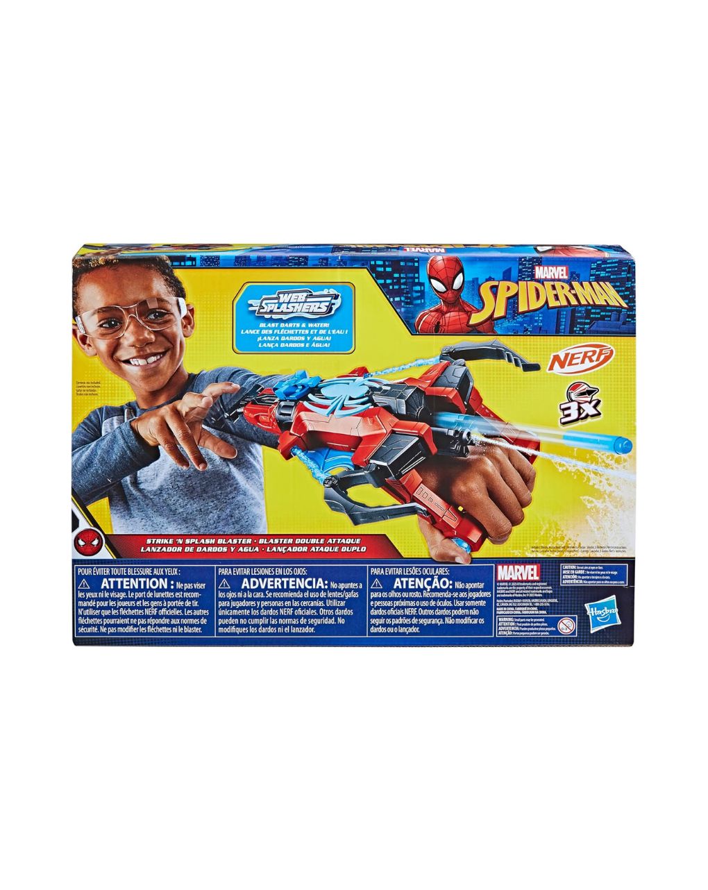 Nerf spider-man 2in1 water webs blaster f7852 - NERF