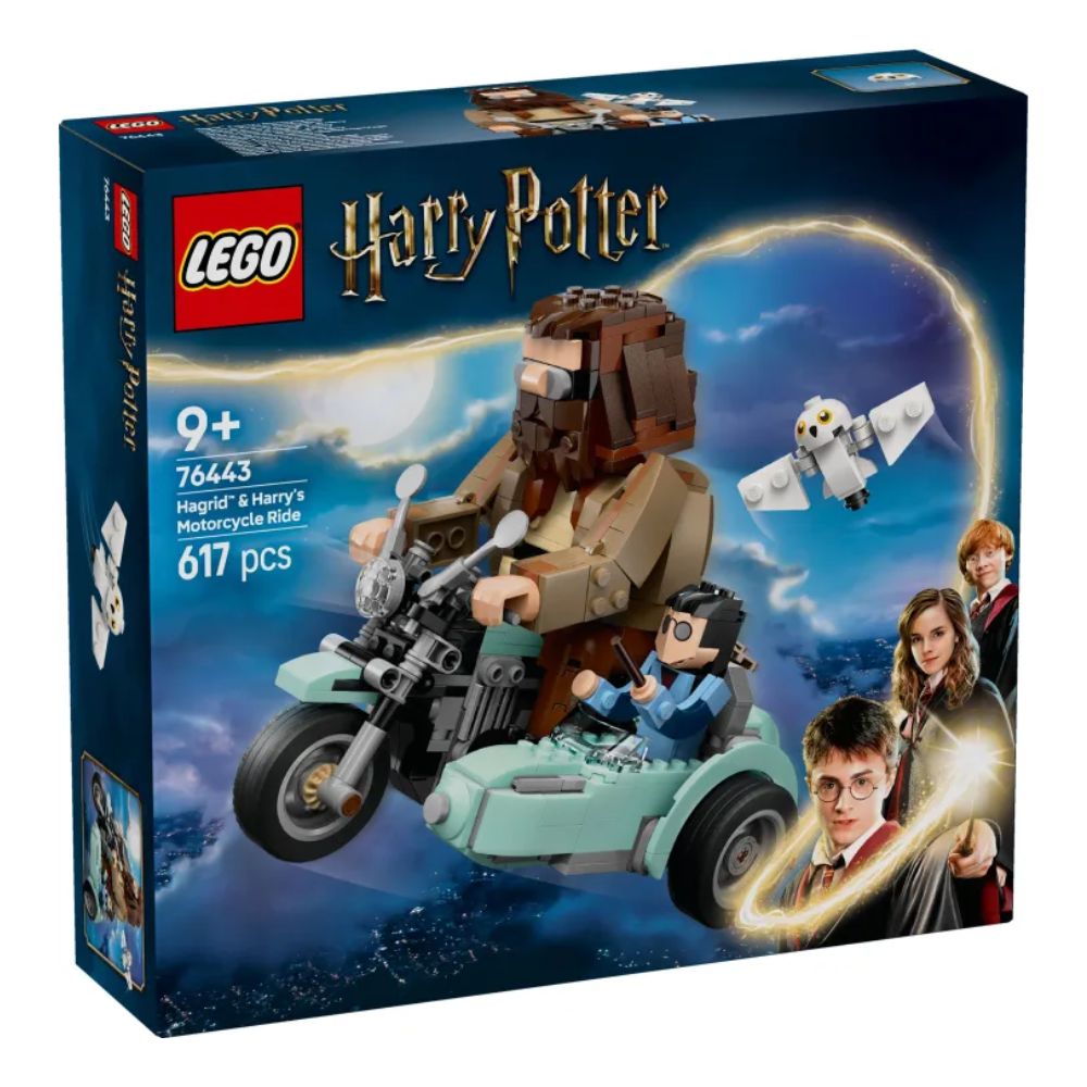 Lego harry potter hagrid & harry's motorcycle ride 76443