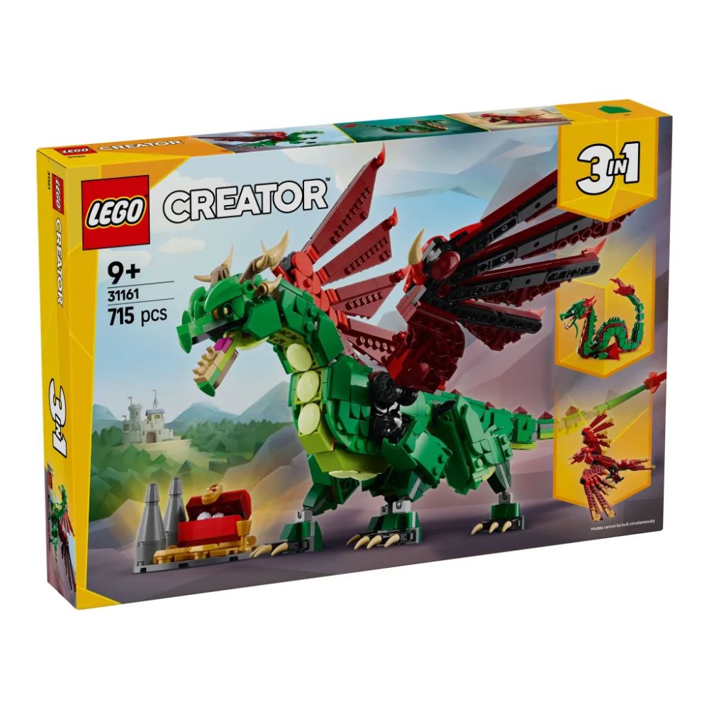 Lego creator 3in1 medieval dragon 31161