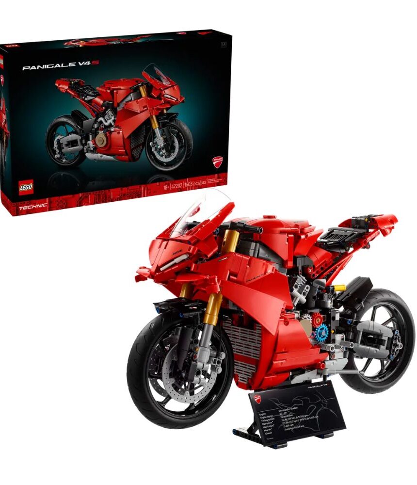 Lego technic ducati panigale v4 s motorcycle 42202 - Lego, Lego Technic