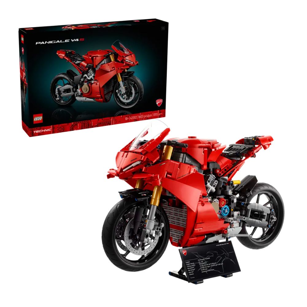 Lego technic ducati panigale v4 s motorcycle 42202 - Lego, Lego Technic