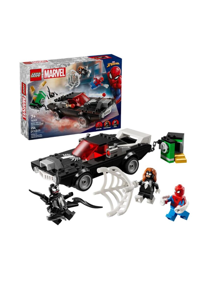 Lego super heroes spider-man vs. venom muscle car 76309 - Lego, LEGO Super Heroes