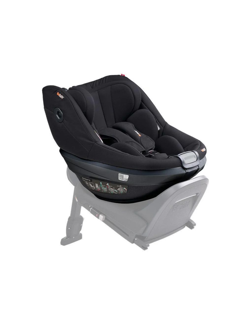 Besafe περιστρεφόμενο κάθισμα αυτοκινήτου beyond 2 360 i-size (61-125cm) fresh black cab 2001-11045369-fbc - Be Safe