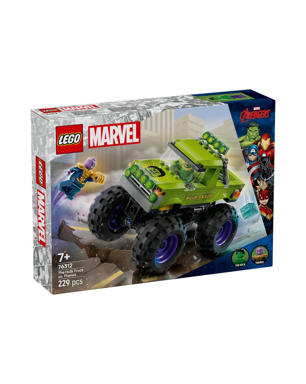 Lego marvel super heroes the hulk truck vs. thanos 76312 - Lego, Lego Marvel Super Heroes