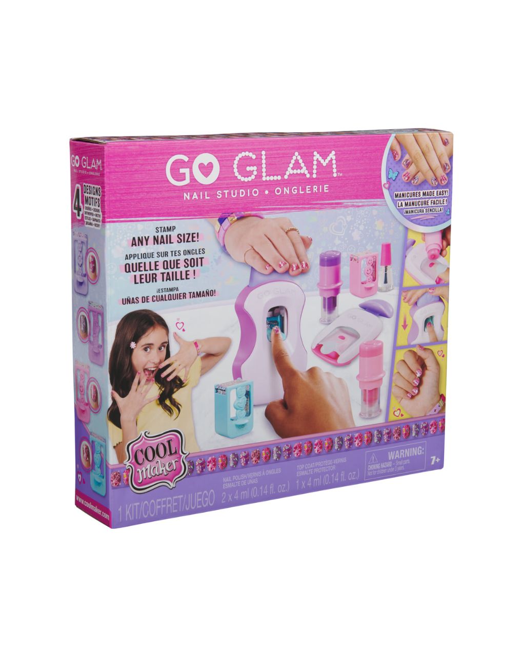 Cool maker go glam nail studio kit μανικιούρ νυχιών 102511