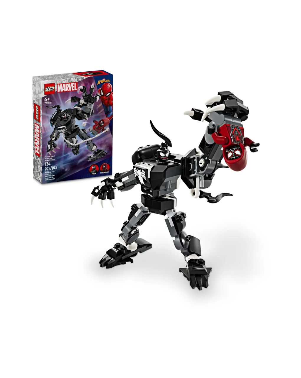 Lego super heroes venom mech armor vs. miles morales 76276 - Lego, LEGO Super Heroes