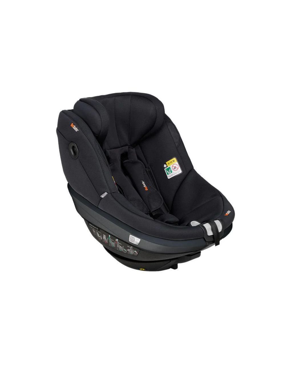 Besafe περιστρεφόμενο κάθισμα αυτοκινήτου beyond 2 360 i-size (61-125cm) black soft breeze 2001-11045369-bsb - Be Safe