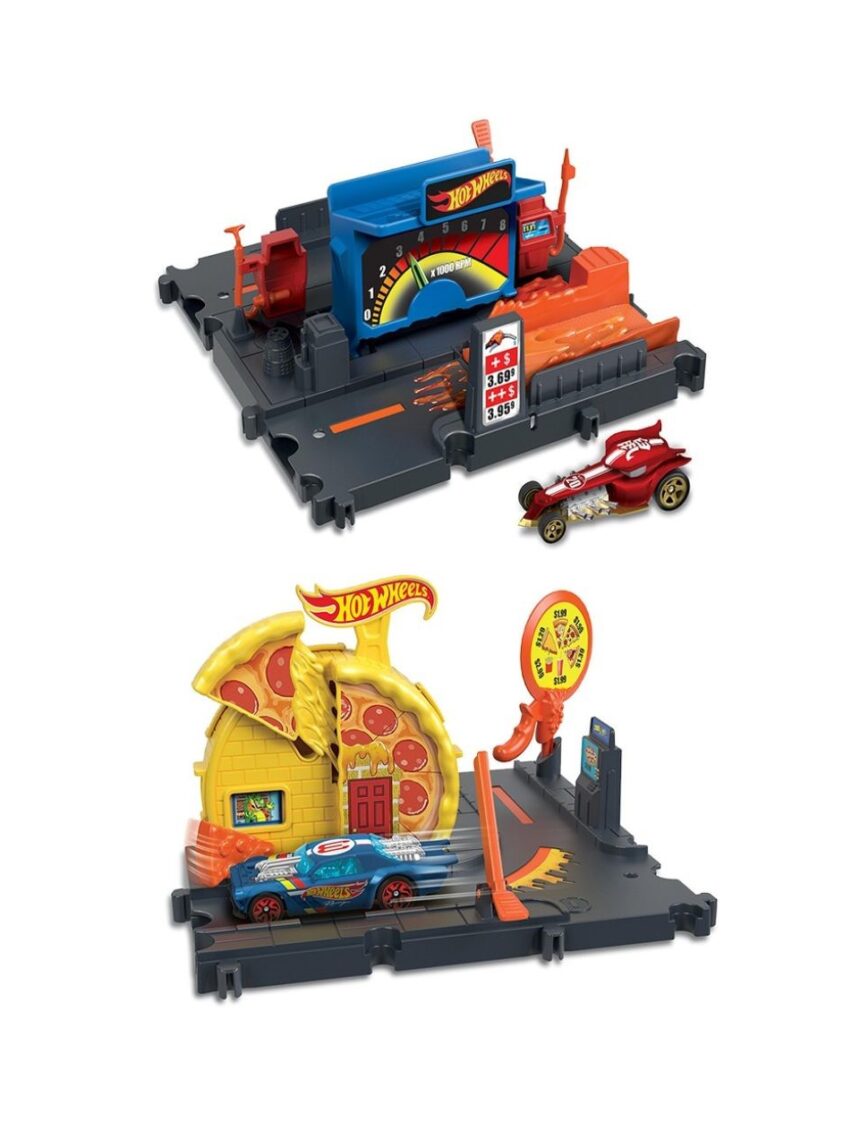 Hot wheels mini πίστες city hmd53 (2 σχέδια) - Hot wheels