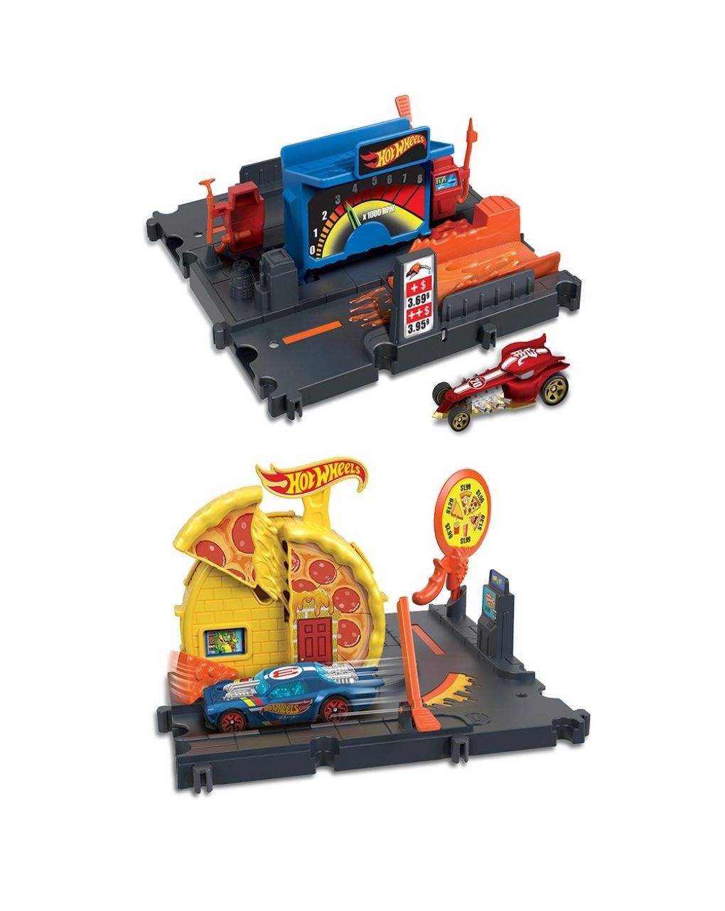 Hot wheels mini πίστες city hmd53 (2 σχέδια) - Hot wheels