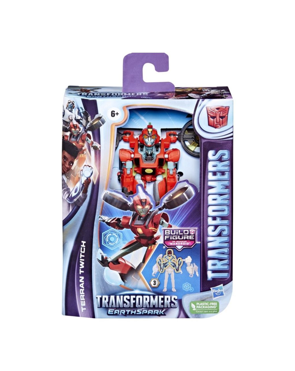 Transformers earthspark deluxe f6231 (3 σχέδια) - TRANSFORMERS