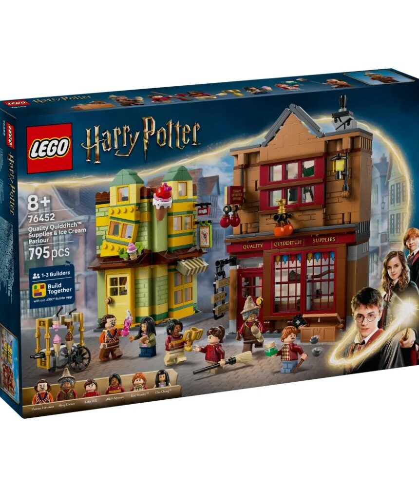 Lego harry potter quality quidditch supplies & ice cream parlour 76452 - Lego, Lego Harry Potter