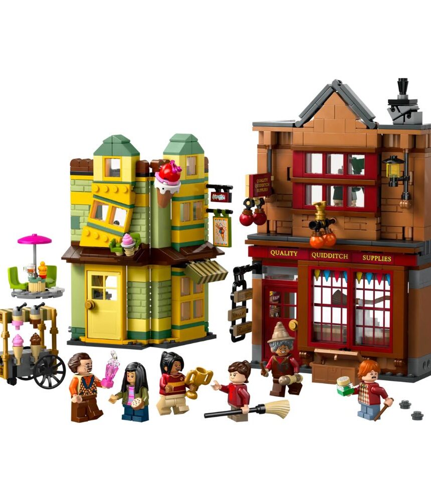 Lego harry potter quality quidditch supplies & ice cream parlour 76452 - Lego, Lego Harry Potter