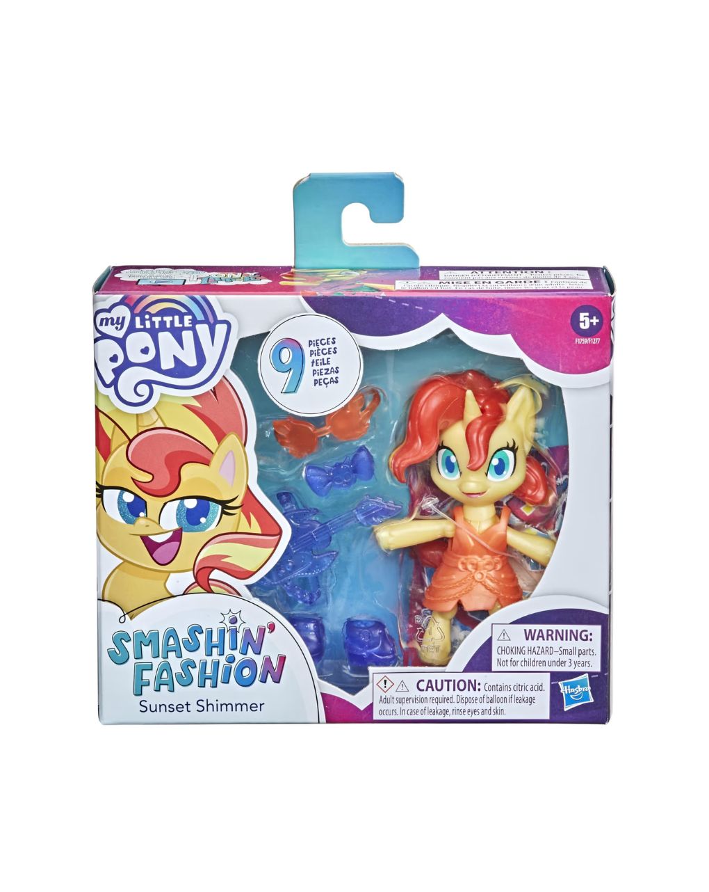 My little pony smashin fashion butterfly pack 7.5cm f1277 (3 σχέδια) - My Little Pony