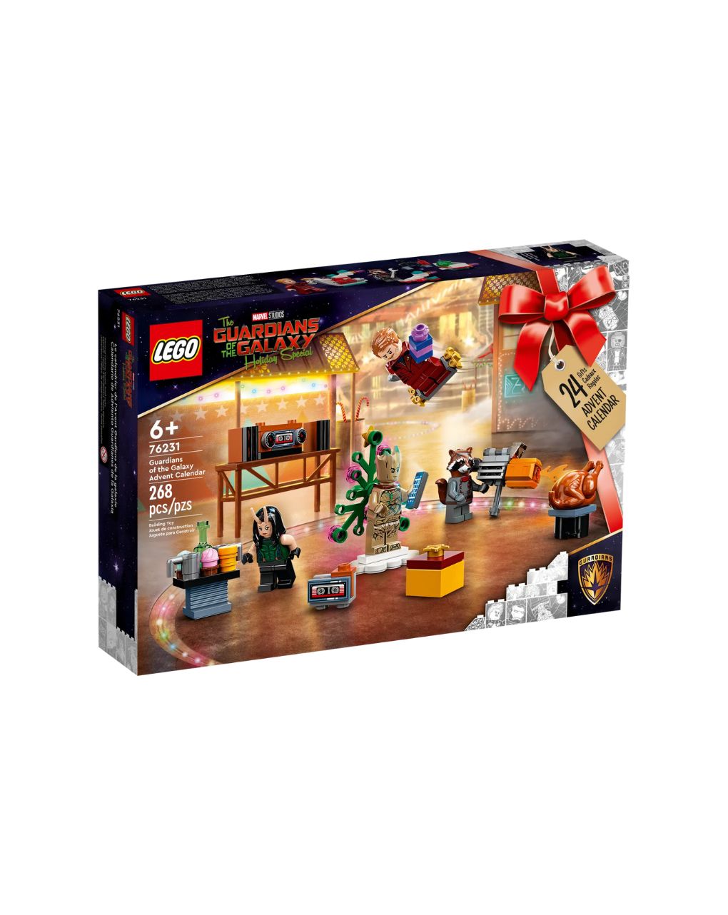 Lego marvel super heroes guardians of the galaxy advent calendar 76231